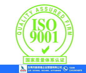 广东ISO9001体系认证机构新思维企业管理 珠宝技术服务领域的优质商家